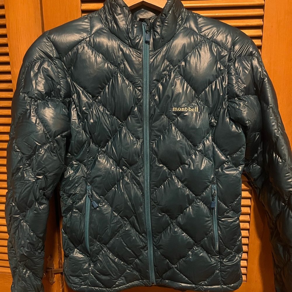 Montbell Superior Down Jacket in Blue Green 23 - W M